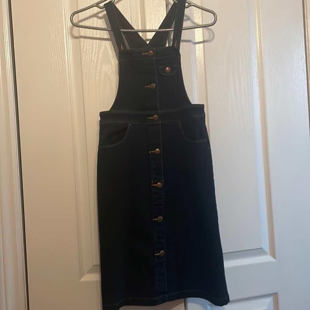 Overall Jean Dress